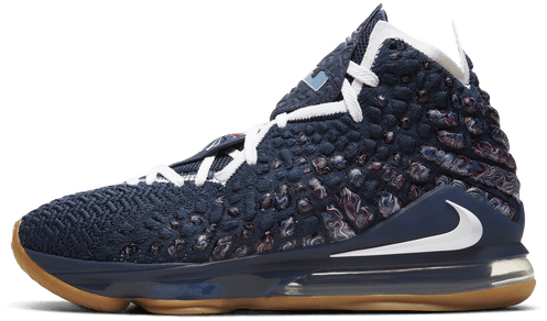 lebron 17 college navy