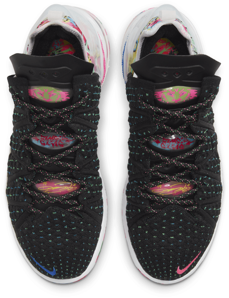 lebron 18 glow in the dark