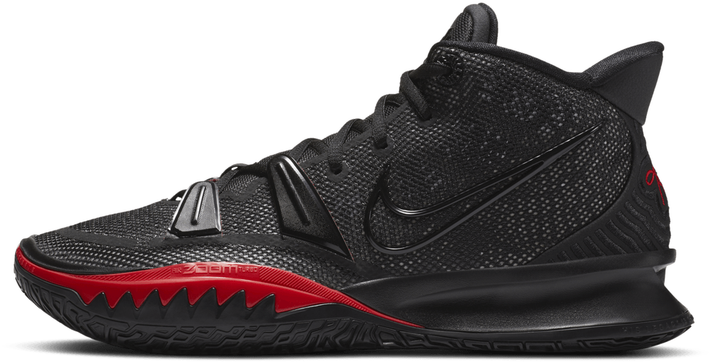 black and red kyrie 7