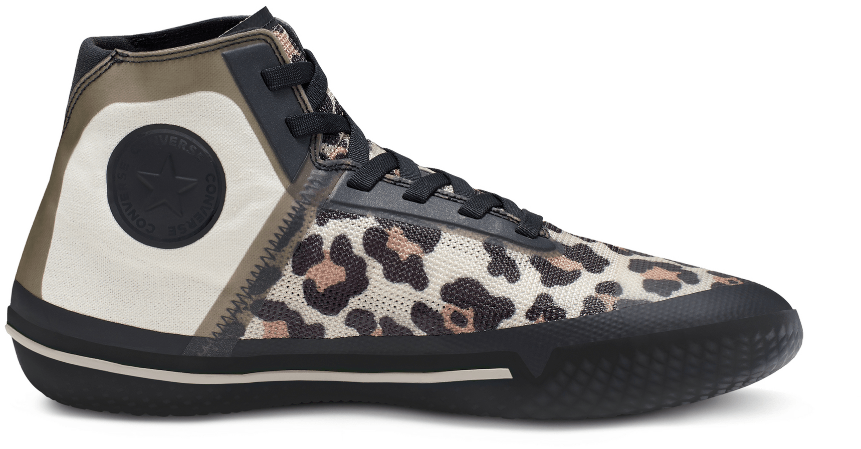 Converse React Mens Size 10 All Star Pro BB Leopard Sneakers Shoes 166451C Rare CONVERSE ALL STAR BB EVO  main image 4