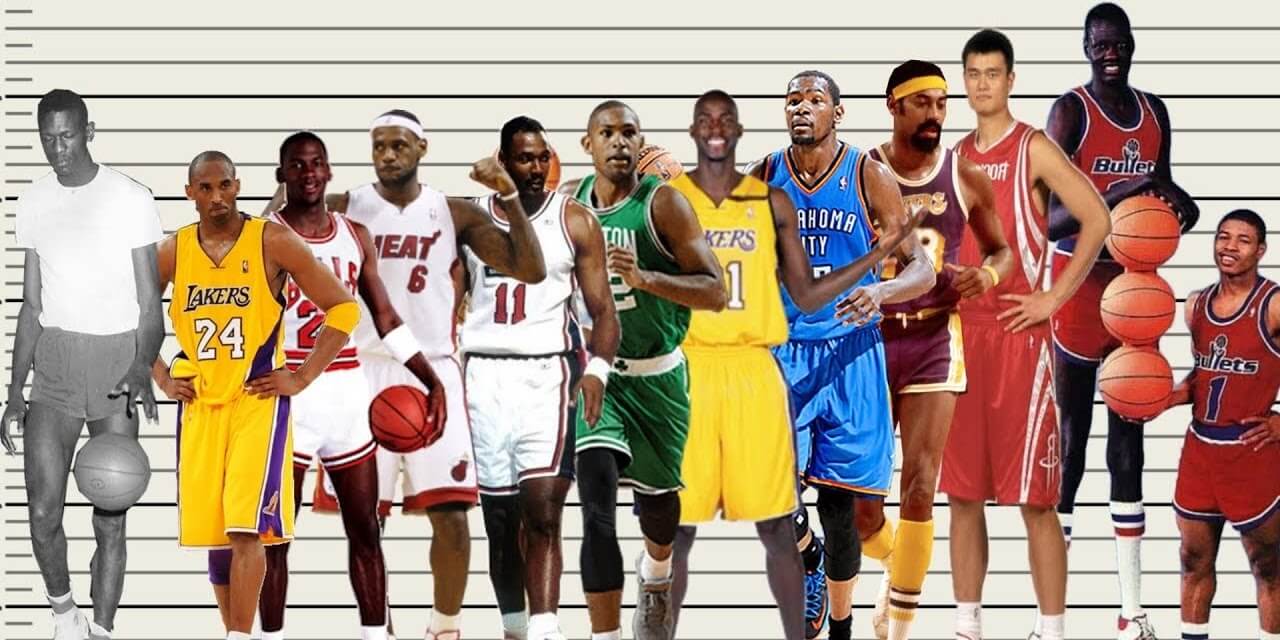 The Height of NBA from 1952-2022
