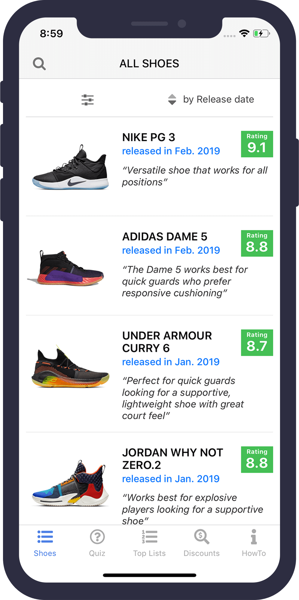 sneaker app release
