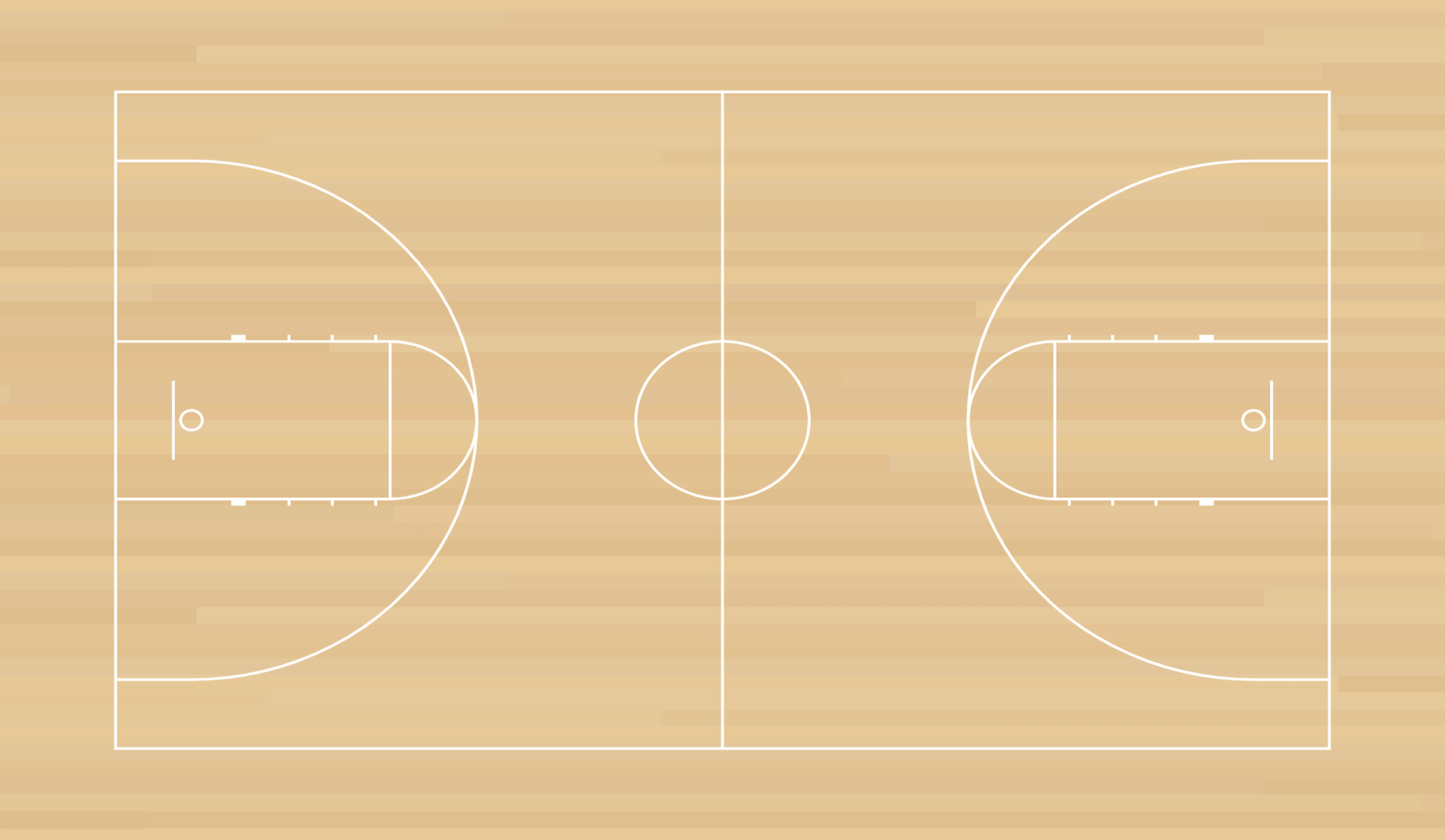 Basketball Court Dimensions Diagrams & Measurements
