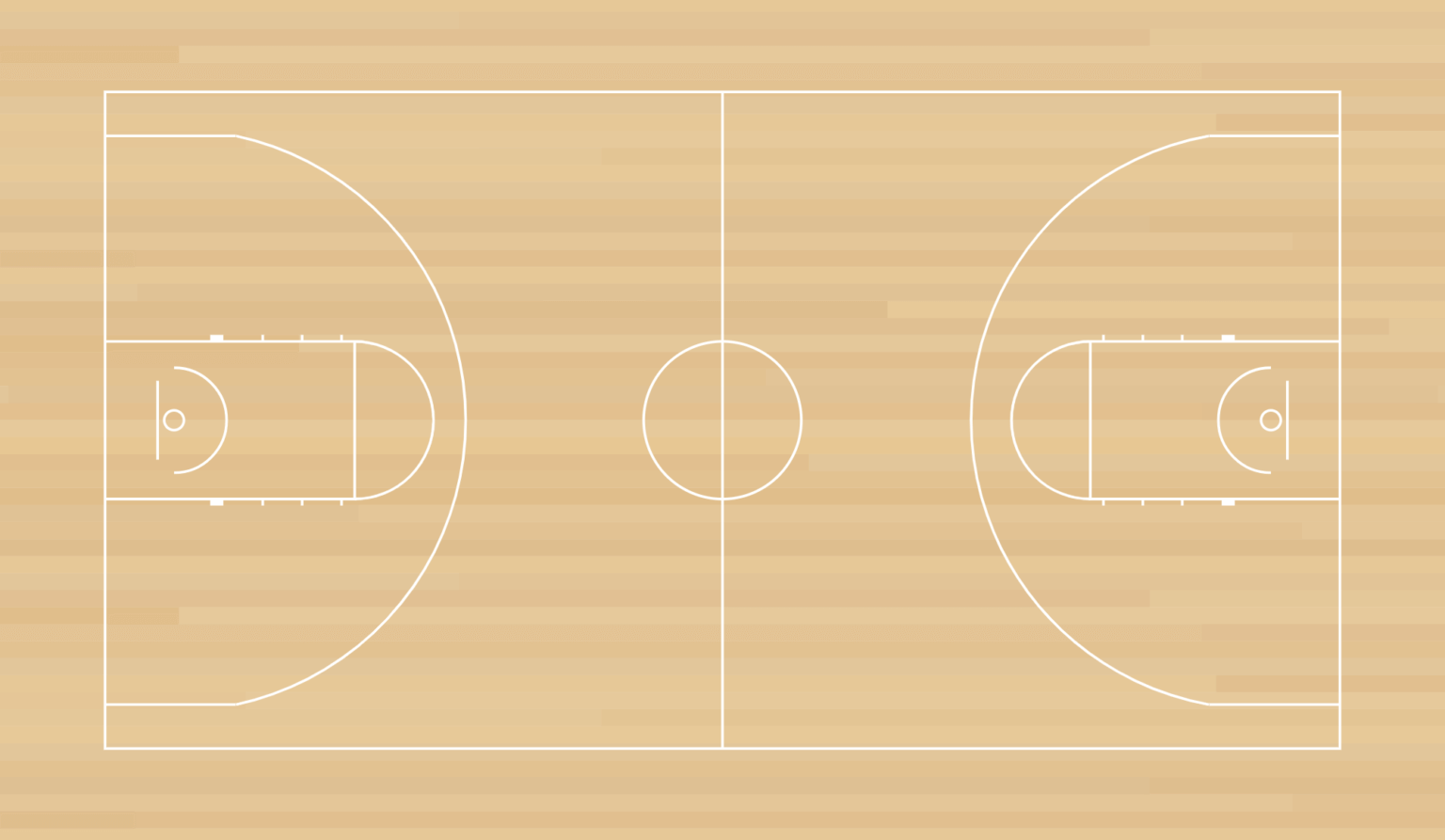 Basketball Court Dimensions - Diagrams & Measurements